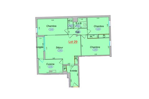 Lejlighed i Perigueux, Dordogne, Perigueux - € 133.594 | Ref: 6832 - foto 17
