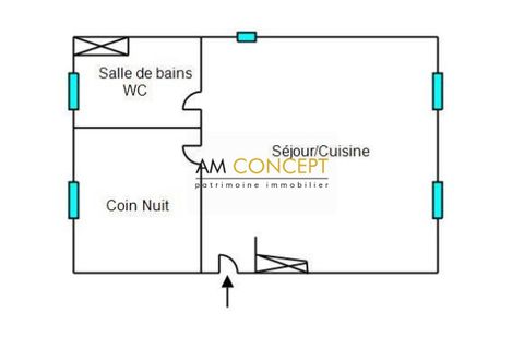 Lejlighed i Nice, Alpes-Maritimes, Nice - € 125.000 | Ref: getkey_u_528046388 - foto 3