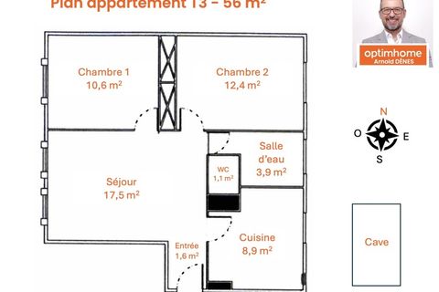 Lejlighed i Rennes, Ille-et-Vilaine, Rennes - € 205.000 | Ref: 830035482043 - foto 13