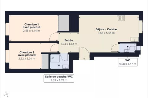 Lejlighed i Nice, Alpes-Maritimes, Nice - € 295.000 | Ref: GC1378 - foto 7