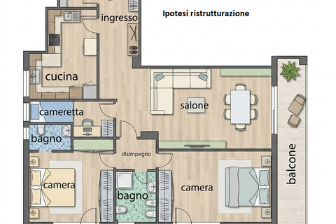 Leilighet i Rome, Rome, Rome - € 420 000 | Ref: Sarteano - foto 39