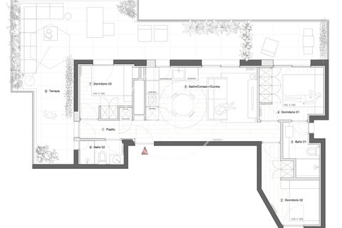 Penthouse i Madrid, Madrid, Madrid - € 860.000 | Ref: VM2605052 - foto 40