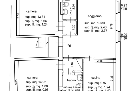 Leilighet i Lucca, Lucca, Lucca - € 420 000 | Ref: 5405 - foto 22