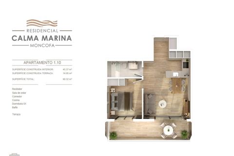 Appartement - Grao De Moncofar, Castellon, Grao De Moncofar - € 207 000 | Réf : Calma-2/13300 - photo 13