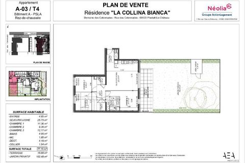 Lejlighed i Pfastatt, Haut-Rhin, Pfastatt - € 197.000 | Ref: 68-19045_A03 - foto 2