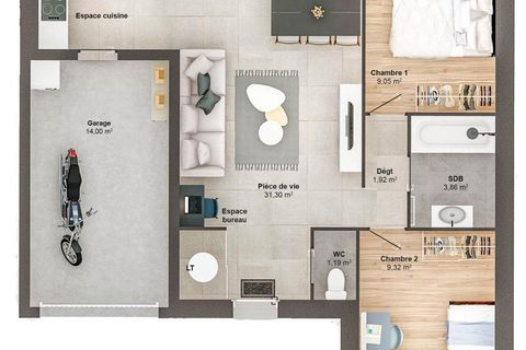 Villa i Limerzel, Morbihan, Limerzel - € 158.078 | Ref: TMM-56S-2637007-133-1200 - foto 6