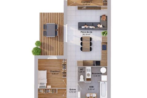 Villa i Peaule, Morbihan, Peaule - € 172 263 | Ref: TMM-56S-2636650-132-1200 - foto 6