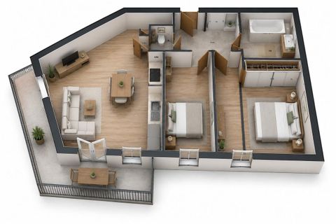 Lejlighed i Douai, Nord, Douai - € 104.500 | Ref: 4088-FOROM - foto 11