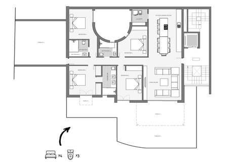 Lejlighed i Calvia, Mallorca, Calvia - € 1.864.590 | Ref: SPPA7010 - foto 2