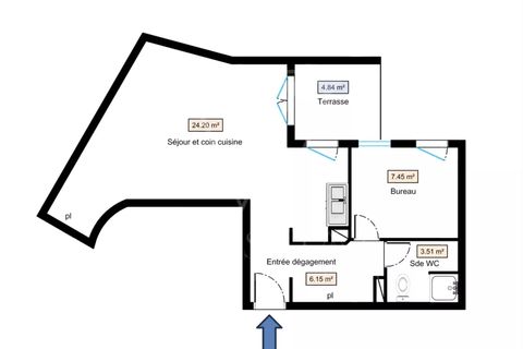 Lejlighed i Cannes, Alpes-Maritimes, Cannes - € 239.000 | Ref: W3509 SC bis - foto 2