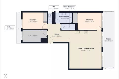 Lejlighed i Nice, Alpes-Maritimes, Nice - € 580.000 | Ref: CT1381 - foto 17