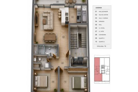 Lejlighed i Corroios, Setubal, Corroios - € 365.000 | Ref: 305.015.744 - foto 1