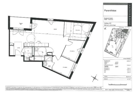 Lejlighed i Bordeaux, Gironde, Bordeaux - € 257.000 | Ref: 1502 - foto 2