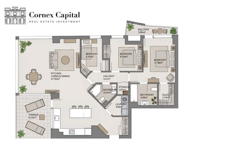 Lejlighed i Barcelona, Barcelona, Barcelona - € 1.365.000 | Ref: V-DIAGONAL.M-12 - foto 41