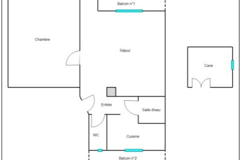 Lejlighed i Nice, Alpes-Maritimes, Nice - € 175.000 | Ref: 830037434303 - foto 17