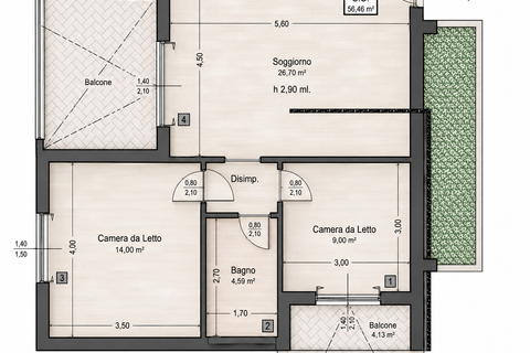 Lejlighed i Rome, Rome, Rome - € 255.000 | Ref: ROM001 - foto 18