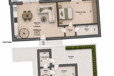 Leilighet i Rome, Rome, Rome - € 255 000 | Ref: ROM008 - foto 3