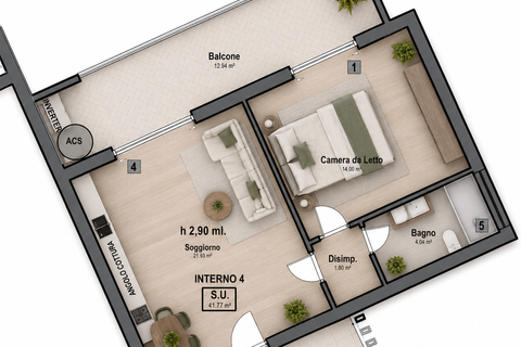 Lejlighed i Rome, Rome, Rome - € 175.000 | Ref: ROM004 - foto 16