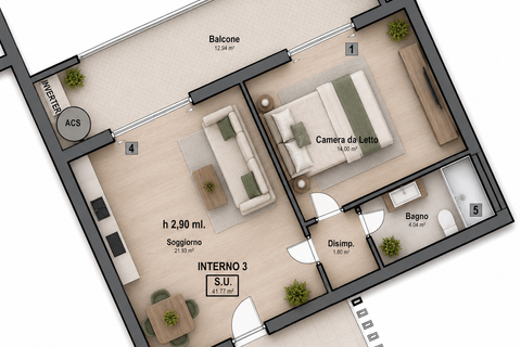 Lejlighed i Rome, Rome, Rome - € 165.000 | Ref: ROM003 - foto 2