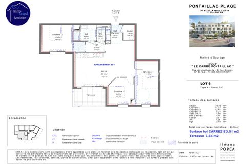 Lejlighed i Royan, Charente-Maritime, Royan - € 375.000 | Ref: 455_V5470064174 - foto 3