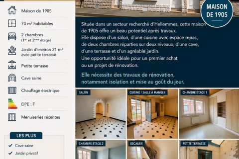 Byhus i Hellemmes-Lille, Nord, Hellemmes-Lille - € 148.000 | Ref: 46101 - foto 19
