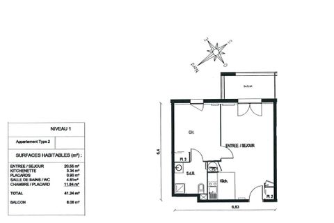 Leilighet i Saint-Quentin, Aisne, Saint-Quentin - € 54 500 | Ref: 4103-FOROM - foto 8