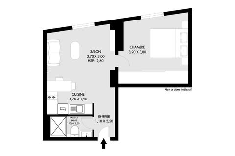 Lejlighed i Paris, Paris, Paris - € 349.000 | Ref: getkey_10910 - foto 2