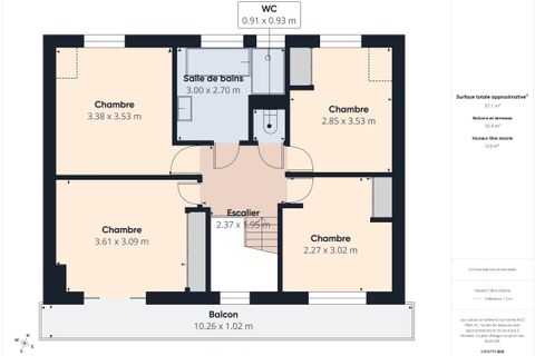 Villa i Colombes, Hauts-de-Seine, Colombes - € 895.000 | Ref: CGVM0120618592700_4 - foto 22