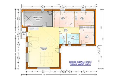 Bungalow i Mansle, Charente, Mansle - € 184.800 | Ref: 245_FLR-0026358 - foto 8