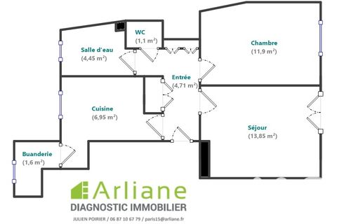 Leilighet i Pantin, Seine-Saint-Denis, Pantin - € 265 000 | Ref: 38072 - foto 15