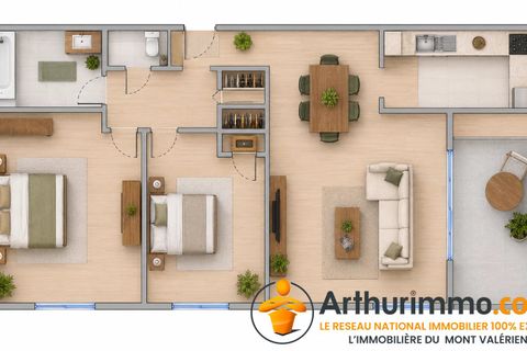 Lejlighed i Rueil-Malmaison, Hauts-de-Seine, Rueil-Malmaison - € 450.000 | Ref: 87089874 - foto 1