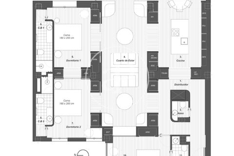 Lejlighed i Madrid, Madrid, Madrid - € 1.299.000 | Ref: VM2605025 - foto 21