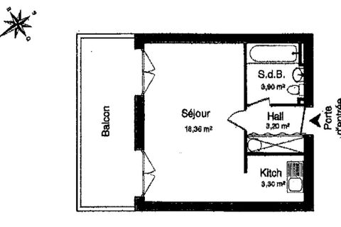 Estudi a Rouen, Seine-Maritime, Rouen - € 560/mes | Ref: 882780 - foto 7