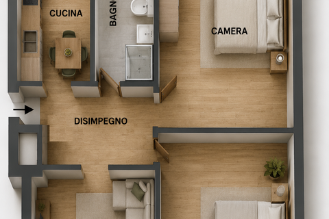 Lejlighed i Vercelli, Vercelli, Vercelli - € 57.000 | Ref: 1022677 - foto 22