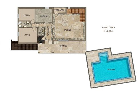 Villa i Montecastrilli, Terni, Montecastrilli - € 198 000 | Ref: CASTELTODINO10 - foto 36