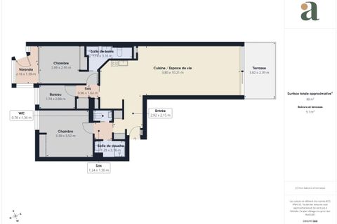 Lejlighed i Antibes, Alpes-Maritimes, Antibes - € 1.165.000 | Ref: DELCDVA25068406160_6 - foto 12
