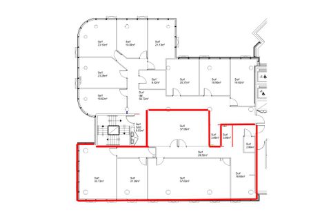 L'establiment comercial a Rouen, Seine-Maritime, Rouen - € 52.500/mes | Ref: Bureaux_Rouen_232.27_m2 - foto 7
