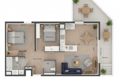 Lejlighed i Sete, Herault, Sete - € 354.900 | Ref: 442437HKM - foto 3