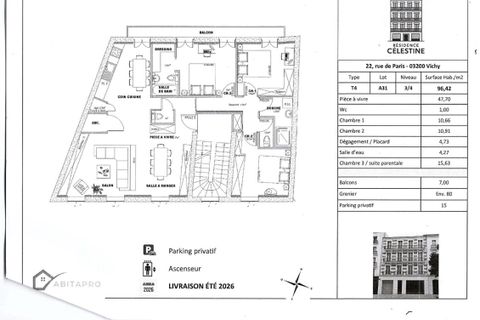 Lejlighed i Vichy, Allier, Vichy - € 380.000 | Ref: 450370LDG - foto 7