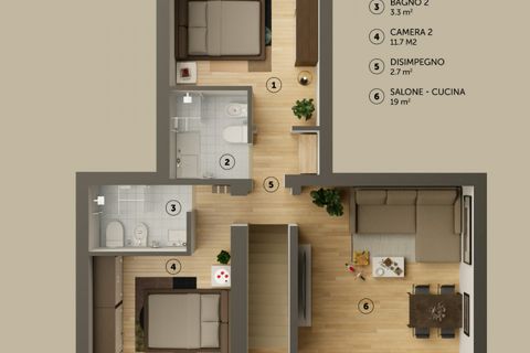 Apartament a Carmignano, Prato, Carmignano - € 180.000 | Ref: BM180 - foto 4