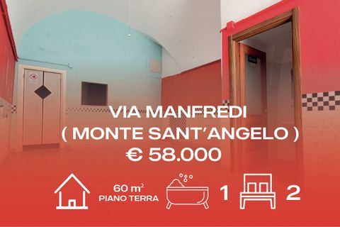 Lejlighed i Monte Sant'Angelo, Foggia, Monte Sant'Angelo - € 58.000 | Ref: VIA MANFREDI PIANO TERRA - foto 1