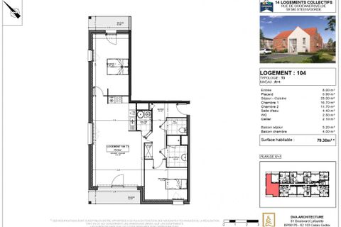 Lejlighed i Steenvoorde, Nord, Steenvoorde - € 242.000 | Ref: STEENVOORDE_A104 - foto 1