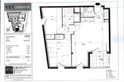 Apartament a Orvault, Loire-Atlantique, Orvault - € 792/mes | Ref: 0025660 - foto 9