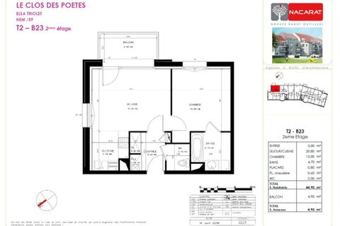 Apartament a Hem, Nord, Hem - € 669/mes | Ref: 0028585 - foto 6