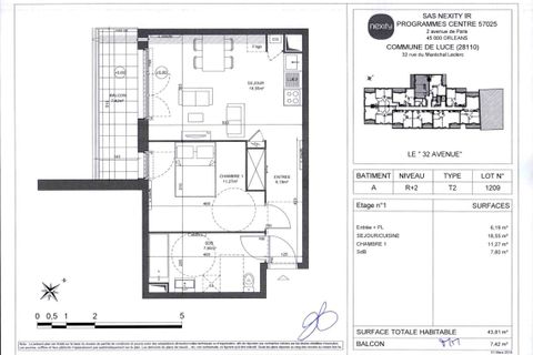 Wohnung in Luce, Eure-et-Loir, Luce - € 568/Monat | Ref: 0049163 - Foto 2