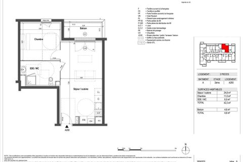 Wohnung in Chartres, Eure-et-Loir, Chartres - € 554/Monat | Ref: 0050745 - Foto 2