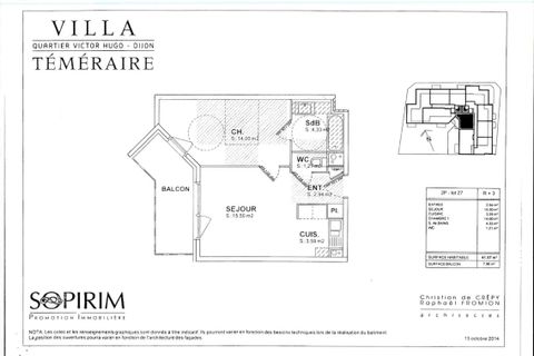 Apartament a Dijon, Cote-d'Or, Dijon - € 625/mes | Ref: 0028691 - foto 2