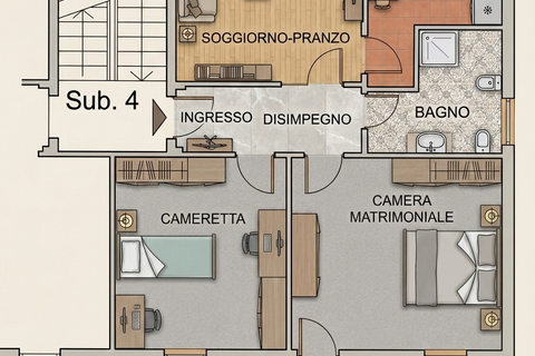 Lejlighed i Taggia, Imperia, Taggia - € 265.000 | Ref: T271 - foto 17