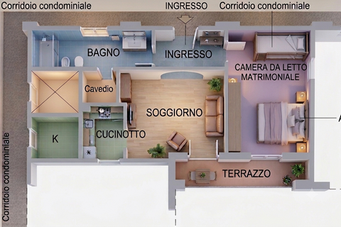 Apartament a Taggia, Imperia, Taggia - € 190.000 | Ref: B318 - foto 14