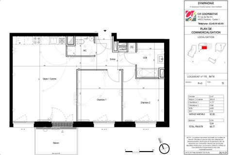Lejlighed i Saint-Herblain, Loire-Atlantique, Saint-Herblain - € 214.928 | Ref: AVE1387_115 - foto 9